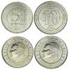 Turkey kurush Set of 2 coins : 5 and 10 Kurush Ataturk - 2018 - UNC -