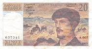 France 20 francs 20 Francs Debussy - 1980 Serial A.005 - F -