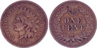 USA  1 Cent Indian Head 1872 - VF FF+
