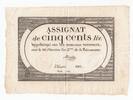 France 500 livres 500 Livres 20 Pluviose An II (8.2.1794) - Sign. Mortier -