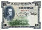 Spain 100 pesetas 100 Pesetas - Felipe II - XF - Serial F - P.69 -