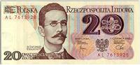 Poland 20 zlotych 20 Zlotych - Romuald Traugutt - 1982 -