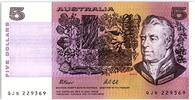 Australia 5 dollars 5 Dollars - Sir Joshef Bank, Caroline Chisholm - 1991 -
