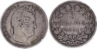 France  5 Francs Louis-Philippe 1er - 1831 MA Marseille Rare FF