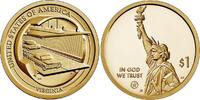 USA  1 Dollar Chesapeake Bay Tunnel - Virginia - Innovation 2021 P Philadelphia AU