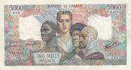 France 5000 francs 5000 Francs France and colonies - 08-03-1945 Serial Z.370 - VF - P.103 -