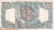 France 1000 francs 1000 Francs Minerva and Hercules - 09-01-1947 - Serial K.368 - VF -