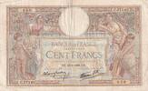 France 1938 100 Francs Women and childs - 13-01-1938 - Serial C.57140 - F+ FF+
