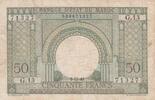 Morocco 50 francs 50 Francs Gateway - 02-12-1949 - VF - Serial G.13 - P.44 -