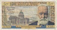 France 5 nf 5 NF Victor Hugo - 07-02-1963 Serial V.102 - VF - P.141 -