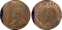 Straits Settlements 1/2 cent 1/2 Cent George V - 1932 - PCGS MS 62 -