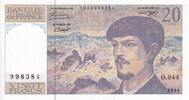 France 20 francs 20 Francs - Debussy - Serial O.044 - 1993 - UNC - P.151 -