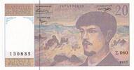 France 20 francs 20 Francs - Debussy - Serial E.060 - 1997 - UNC - P.151 -