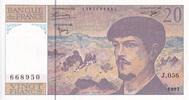 France 20 francs 20 Francs - Debussy - Serial J.056 - 1997 - UNC - P.151 -
