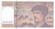 France 20 francs 20 Francs - Debussy - Serial O.056 - 1997 - UNC - P.151 -