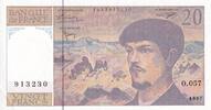 France 20 francs 20 Francs - Debussy - Serial O.057 - 1997 - UNC - P.151 -