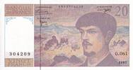 France 20 francs 20 Francs - Debussy - Serial O.061 - 1997 - UNC - P.151 -
