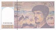 France 20 francs 20 Francs - Debussy - Serial G.064 - 1997 - UNC - P.151 -