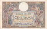 France 1922 100 Francs - Luc Olivier Merson - 13-09-1922 - Serial G.8483 - VF - P.69
