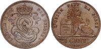 Belgium 1 centime 1 Centime Léopold II - Lion - 1875 -