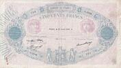 France 1936 500 Francs - Pink and blue - 23-04-1936 - Serial O.2248 - P.66 VF
