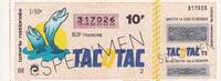 France 10 francs 10 Francs - Ticket de loterie à gratter Tacotac - Specimen - 1983 -
