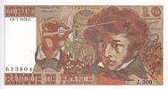 France 10 francs 10 Francs - Berlioz - 06-07-1978 - Serial J.306 - P.150 -