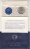 USA  Set incluing 1 Dollar Eisenhower 1971 in Silver + 1 Token AU