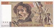 France  100 Francs - Delacroix - 1978 - Serial O.4 - P.154 UNC