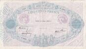 France 1939 500 Francs - Pink and blue - 09-03-1939 - Serial C.3241 - P.66 VF