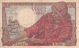 France 20 francs 20 Francs - Fisher - 09-02-1950 - Serial B.245 - P.100 -