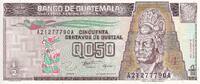 Guatemala 0.50 quetzal 0.50 Quetzal - Tecun Uman - 1996 - P.96 -