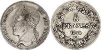 Belgium 5 francs 5 Francs, Leopold I - 1848 -