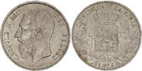 Belgium 5 francs 5 Francs, Leopold II - 1873 -