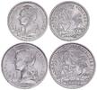 Comoros francs Lot of 2 and 5 Francs - Marian - 1964 - AU - KM.5 and KM.6 - AU -