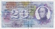 Switzerland 20 francs 20 Francs - Guillaume-Henri Dufour - Silver thistle - 1970 - P.46r -