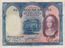 Spain 500 pesetas 500 Pesetas - Isabel the Catholic - Arms - 1927 - P.73a -
