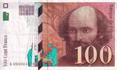 France 100 francs 100 Francs - Cezanne - Low serial - 1997 - A000004410 - F.74.01A -