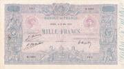 France 1925 1000 Francs - Rose and Blue - 16-05-1925 - Serial R.1931 - P.67 VF+