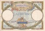 France 1927 50 Francs - Luc Olivier Merson - 02-11-1927 - Serial F.1309 - P.80 VF+