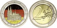Germany 2 euros 2 Euros - Cologne Cathedral - Colorised - D Munchen - 2011 -