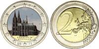 Germany 2 euros 2 Euros - Cologne Cathedral - Colorised - D Munich - 2011 -