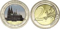 Germany 2 euros 2 Euros - Cologne Cathedral - Colorised - A Berlin - 2011 -