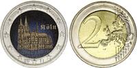 Germany 2 euros 2 Euros - Cologne Cathedral - Colorised - D Munchen - 2011 -