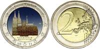 Germany  2 Euros - Cologne Cathedral - Colorised - G Karlsruhe - 2011 AU