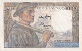 France 1949 10 Francs - Minor - 30-06-1949 - Serial W.196 - P.99 XF