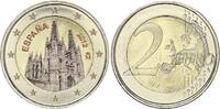 Spain  2 Euros - Cathedral of Burgos - Colorised - 2012 AU