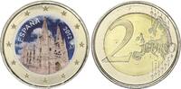 Spain 2 euros 2 Euros - Cathedral of Burgos - Colorised - 2012 -