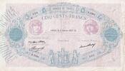 France 1937 500 Francs - Pink and blue - 11-02-1937 - Serial B.2491 - P.66 VF