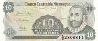 Nicaragua 10 centavos 10 Centavos - Fransisco de Cordoba - ND (1991) - Serial AB - P.169 -